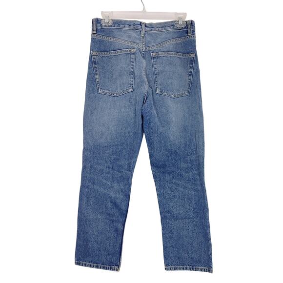 TopShop Editor Straight Denim Jeans High Rise Medium Wash Womens 28x30 - Picture 2 of 3